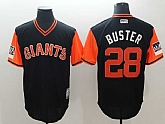 Giants 28 Buster Posey Buster Black 2018 Players Weekend Team Jerseys,baseball caps,new era cap wholesale,wholesale hats
